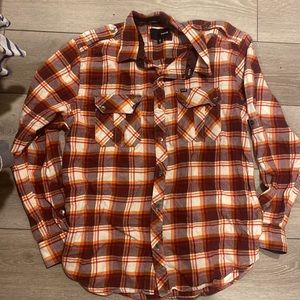 Hurley flannel shirt size XL